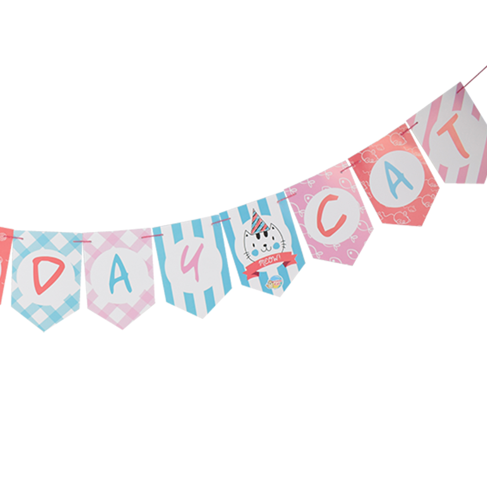 BANDERÍN PARED GATO - Pet Brunch Desarrollo